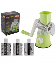Мультитерка Mallony BELLISSIMO на вакуумной присоске (3 насадки)шой ассортимент товара. Купить овощерезку в Новосибирске оптом по низким ценам большой ассортимент.