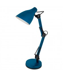 Светильник настол.Camelion KD-331 синий 230V/40W, Е27том со склада в Новосибирске. Большой каталог настольных светильниковCamelion оптом по низкой цене.
