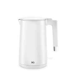 Чайник BQ KT1720P Белый (1.5л, 2200W, двойн стенки, нерж колба)