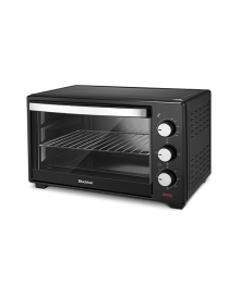 Духовка электрическая Blackton Bt EO2001W Черный (1280Вт, 19л, 3 режима, таймер 60мин, термостат)