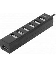 USB разветвитель DEFENDER USB QUADRO Swift USB2.0, 7 портадаптер с доставкой по Дальнему Востоку. Большой каталог USB разветвителей со склада в Новосибирске.