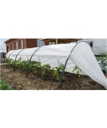 Парник "Удачный Урожай" в сборе, 4м, 5 дуг, d-16, спанбонд, термошов (1) ПавловоПленка парниковая оптом. Склад парниковой пленки оптом с доставкой по РФ.