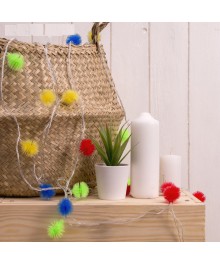 Эл.гирл. "Нить" с насадкой "Ежики цветные", 5м. Н.С. LED-30-220V, 8 режимов, МУЛЬТИ 3590691ке. Доставка Барнаул, Кемерово, Томск, Новокузнецк, Горно-Алтайск, Междуреченск, Ленинск-Кузнецкий.