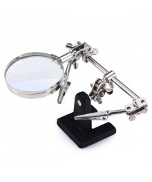 Держатель "Третья рука" с лупой Орбита OT-INL01 (JM-501)склада в Новосибирске. Припои оптом с доставкой по Дальнему Востоку. Большой каталог припоев оптом.