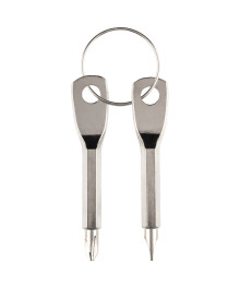 Отвертки-мини 2 в 1 карманные с подвесом