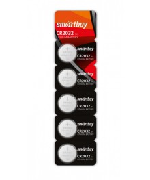 Бат CR-2032 SmartBuy BP-5 (уп.100шт.)