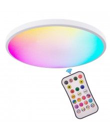 Светильник Огонек OG-LDP31 Потолочный (D-30см светодиодный RGB, 24Вт, 2700-6500К, 220В, ДУ)