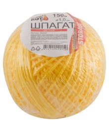 Шпагат цветной Рыжий Кот п/п d1,0 Ктекс * 150м (клубок)Веревки и шнуры оптом с доставкой по России.
