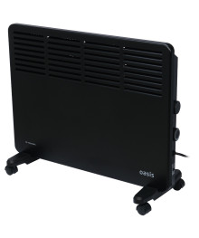 Конвектор электрический Oasis VK-15B чёрный (15кВт, мех., напольн-настен)