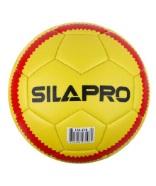 Мяч футбольный SILAPRO 22см, 5 р-р, 2сл, PVC 3.0мм, 340г (+-10%)