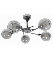 Люстра потолочная модерн 1687/5 CR (1) склада в Новосибирске по низким ценам. Большой каталог светильников оптом с доставкой по регионам.