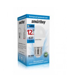 Эл. лампа светодиодная Smartbuy G45-12W/4000/E27(SBL-G45-12-40K-E27)