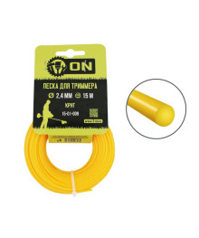 Леска для триммера ON 2,4мм * 15м КРУГ