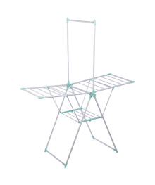 Сушилка для белья Рыжий Кот CD-05 напольная двухуровневая со штангой, 158,5*70*195 см