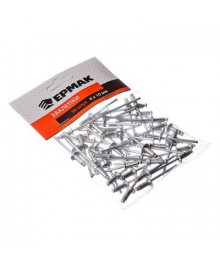 Заклепки 50шт, 4х10ммвосибирске - саморезы оптом, дюбели, заклёпки, скобы оптом всё по низким ценам. Доставка в регионы.