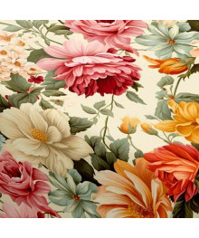 Клеенка GRACE STS2024-3 ткань с пвх покрытием, 1,37(+-3)х20м