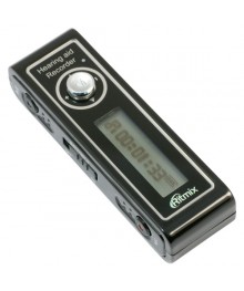 диктофон Ritmix RR-550  4Gb  (запись до 260часов) ЖКдисплей +доп.память microSD