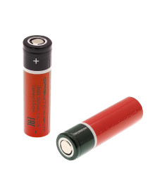 Акк литиевый Орбита 18650 - 10A (Li-ion, 10А-Высокотоковый, 3500mAh, 3.6V, плоский пин) 2шт/уп