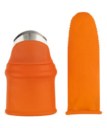 Нож садовый на палец (набор из 2-ух штук-большой и указательный пальцы)