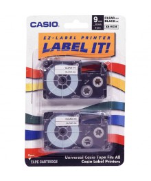 этикет-картридж для принтера CASIO XR-9WE (9мм * 8м, белая)м. Калькуляторы оптом со склада в Новосибирске. Большой каталог калькуляторов оптом по низкой цене.