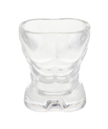 Стопка фигурная Мужской торс, 6,2 см, 26 мл, стекло