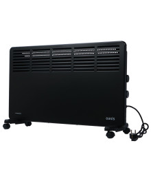 Конвектор электрический Oasis VK-20B чёрный (2кВт, мех., напольн-настен)