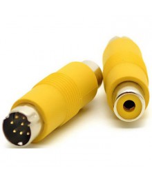 Переходник S-Video (8pin) - RCAВостоку. Адаптер Rolsen оптом по низкой цене. Качественные адаптеры оптом со склада в Новосибирске.