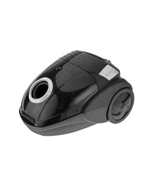 Пылесос MAXTRONIC MAX-HJW-918C чёрный, серебристый (1600/320 Вт, мешок 1,5л)