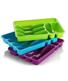 Лоток для столовых приборов 5 секций MIX ASD131 большой (Турция)