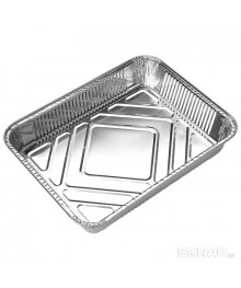 Форма для выпечки алюм LAMINA, размер: 22,5*17,7*4,5 см, прямоуг, одноразовая_упаковка 50штФормы для выпечки оптом с доставкой. Купить формы для выпечки оптом с доставкой.