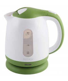 Чайник ENERGY E-293 (1,7 л, диск) 2200 Вт. бело-зеленыйосибирску, Барнаул, Горно-Алтайск, Ленинск-Кузнецк, Кемерово, Томск. Большой каталог пластиковых ча