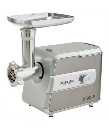 Эл мясорубка DELTA LUX DE-603M серый нерж.: 3000 Вт (4)