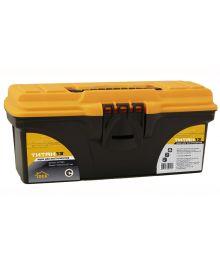 ящик д/инструментов 13 Титан черн.с желт. 2930 (уп/12шт)Ящик для инструментов оптом. Ящик для инструментов оптом по низкой цене со склада в Новосибирске.