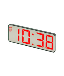 часы настольные VST-898/1 (красный)  (без блока, питание от USB)
