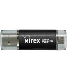 USB2.0 FlashDrives16Gb Mirex SMART BLACK с двойным разъемом USB/microUSBовокузнецк, Горно-Алтайск. Большой каталог флэш карт оптом по низкой цене со склада в Новосибирске.