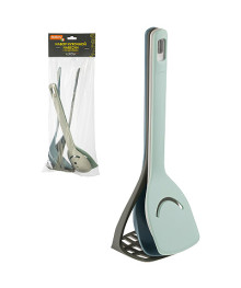 Набор кухонной навески Mallony Aurora, из 4 пр с защелками: половник/картофелемялка/ложка/лопатка