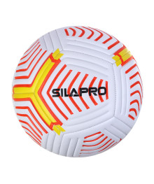 Мяч футбольный SILAPRO 22см, 5 р-р, 3сл, PU 3.5мм, 400г (+-10%)