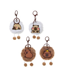 Подвеска мягкая "Пушистик" с капибарой, до 10 см, п