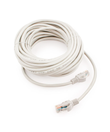 Патч корд UTP 10м кат. 5е, 4 пары, литой, серый