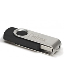 USB2.0 FlashDrives32 Gb Mirex SWIVEL BLACKовокузнецк, Горно-Алтайск. Большой каталог флэш карт оптом по низкой цене со склада в Новосибирске.