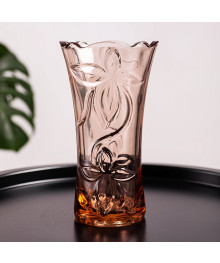 Ваза цв ст 22 см VS0826GCO LILIUM розовая (8/1) Иран