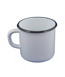 Кружка Стальэмаль 1л светлая С40107 (18/уп)Посуда эмалированная оптом Сталь Эмаль. Эмалированные кастрюли оптом.