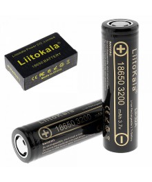 Акк  литиевый LiitoKala 18650 (3200mA, 3,7V) 2шт/уп гг Новосибирск, Барнаул, Горно-Алтайск, Бийск, Томск, Кемерово, Новокузнецк, Ленинск-Кузнецк и др: