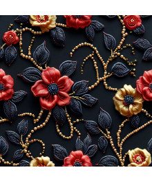 Клеенка GRACE STS2025-15 глянцевая ткань с пвх покрытием, 340-360 г/м2  1,4х20м