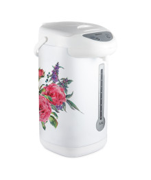 Термопот Blackton Bt TP535 Roses Белый с Розами (5л, 3 подачи, поддержание t, колба из нерж)