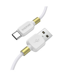 Кабель USB - TYPE C  BOROFONE BX59 белый,  3A, 1м ПВХ