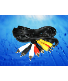 шнур 4RCA-4RCA 1,2м Cabletechа комнатная оптом с доставкой по Дальнему Востоку. Большой каталог комнатных антенн по низкой цене.