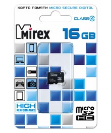 Пам.MicroSDHC,16Gb Mirex (Class 4) без переходникаужаем в Красноярск, Иркутск, Якутск, Кызыл, Улан-Уде, Хабаровск, Владивосток, Комсомольск-на-Амуре.