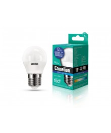 Эл. лампа светодиодная Camelion LED-G45-12W-/865/E27(Шар 12Вт 220В, аналог 100Вт) уп.1/10/100нецк, Ленинск-Кузнецк, Барнаул, Горно-Алтайск, Бийск и др. Большой каталог светодиодных ламп оптом.