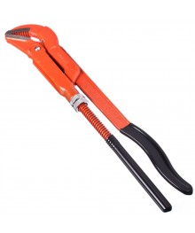 Ключ трубный ЕРМАК рычажный изогн. губы, р-р 1"Ручной инструмент оптом. Ручной инструмент оптом со склада в Новосибирске. Ручной инструмент оптом.